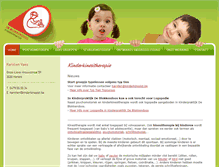 Tablet Screenshot of kinderkinesist.be